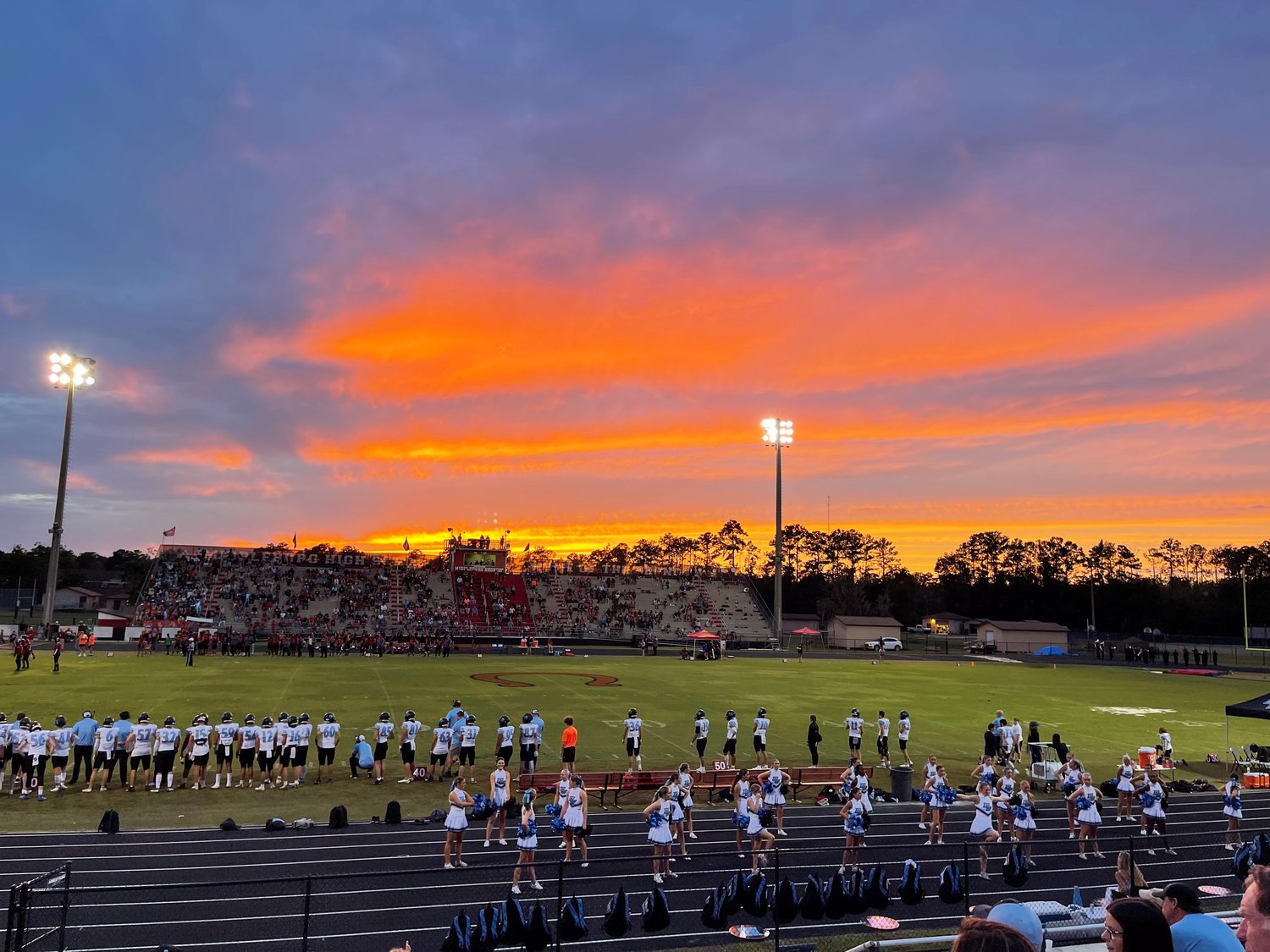 It was a beautiful night for the Sharks, as they earned their first win of the 2022 season against Middleburg Sept. 16.